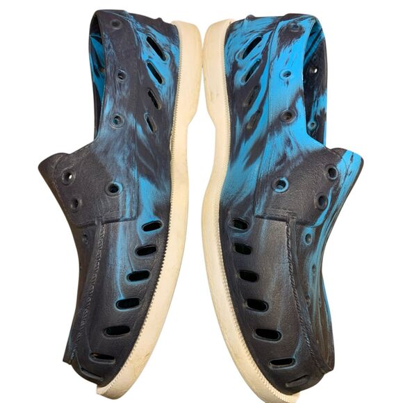 SPERRY Authentic Original Float Boat Shoe Women's 9 Blue Marbled Unisex Mens 7 - Picture 6 of 12